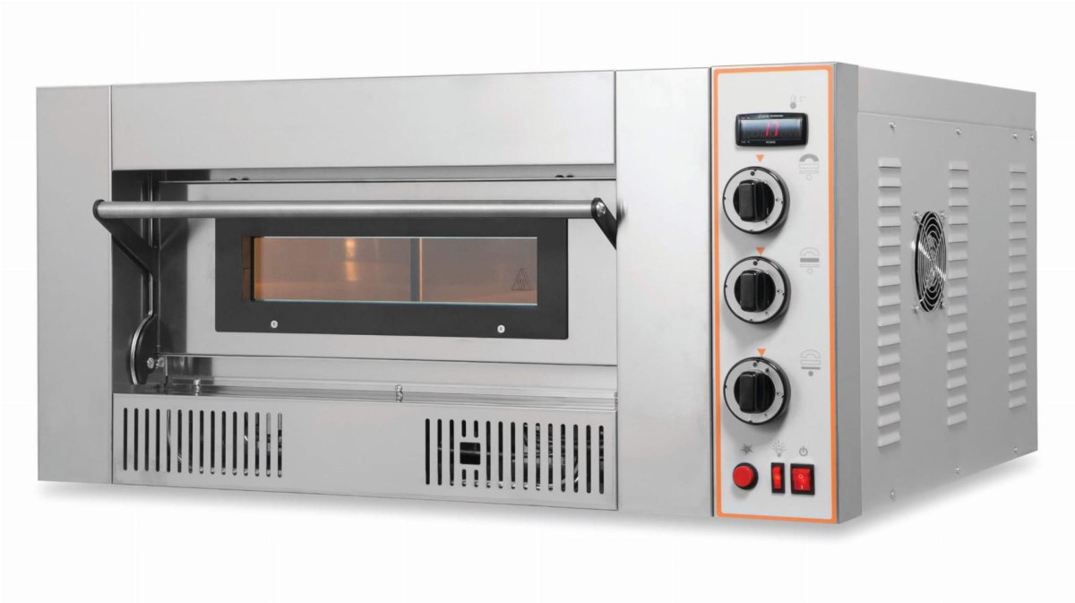 Gazowy piec do pizzy Resto Quality GASR9 - widok z przodu